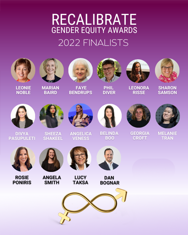 Gender Equity Awards Individual Finalists