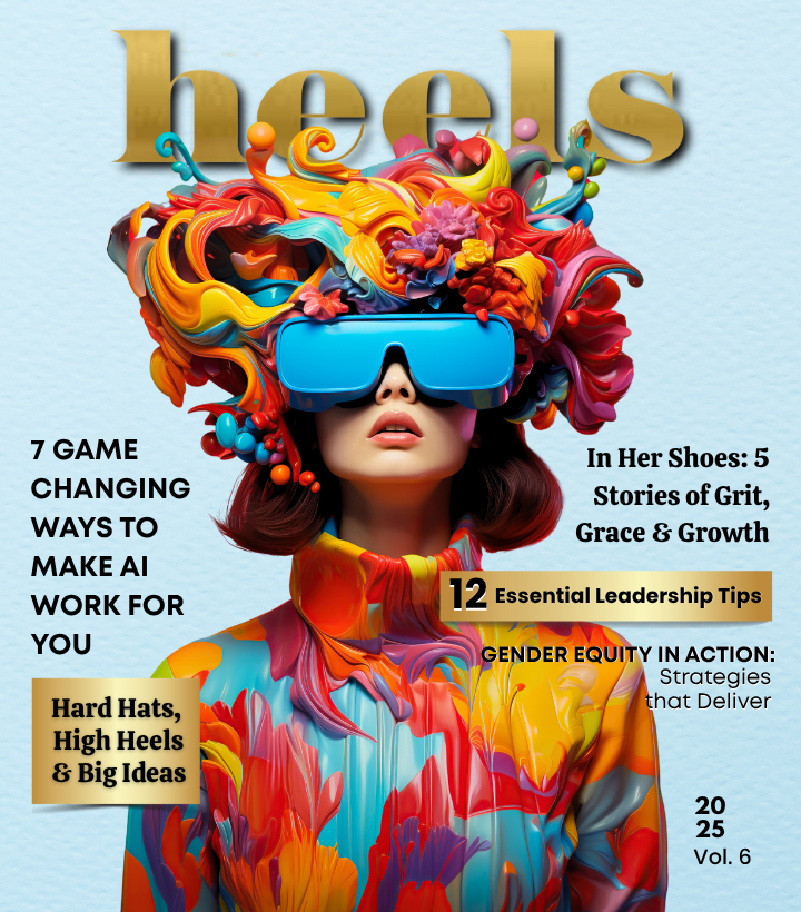 Heels Magazine Cover Robyn Verral with Duchess of York