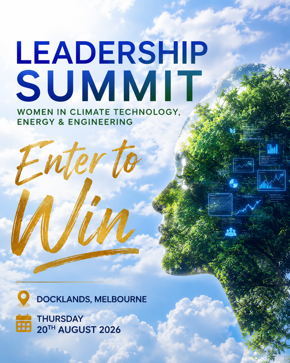 Win a ticket to Leadership Summit Women in Climate, Technology and Energy